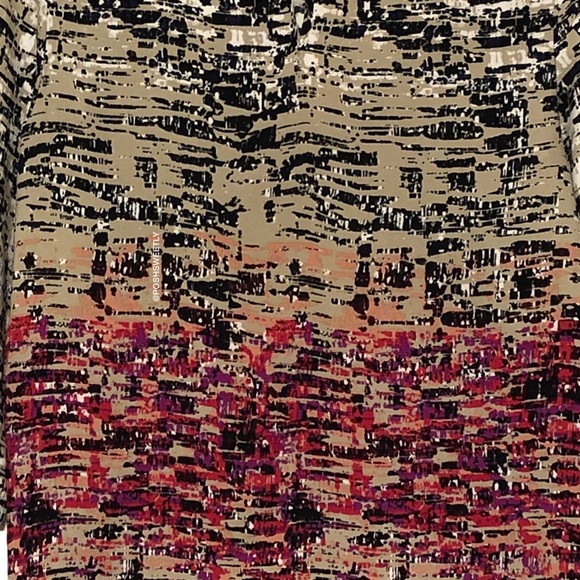 Ombré Printed Blouse - Picture 3 of 8